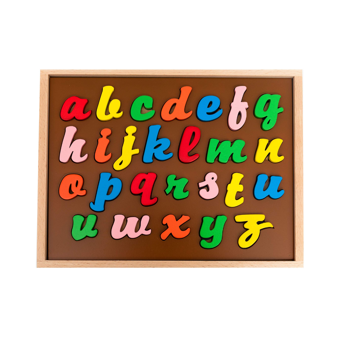 CURSIVE ALPHABET PUZZLE