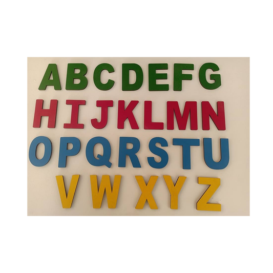 MAGNETIC CAPITAL ALPHABET